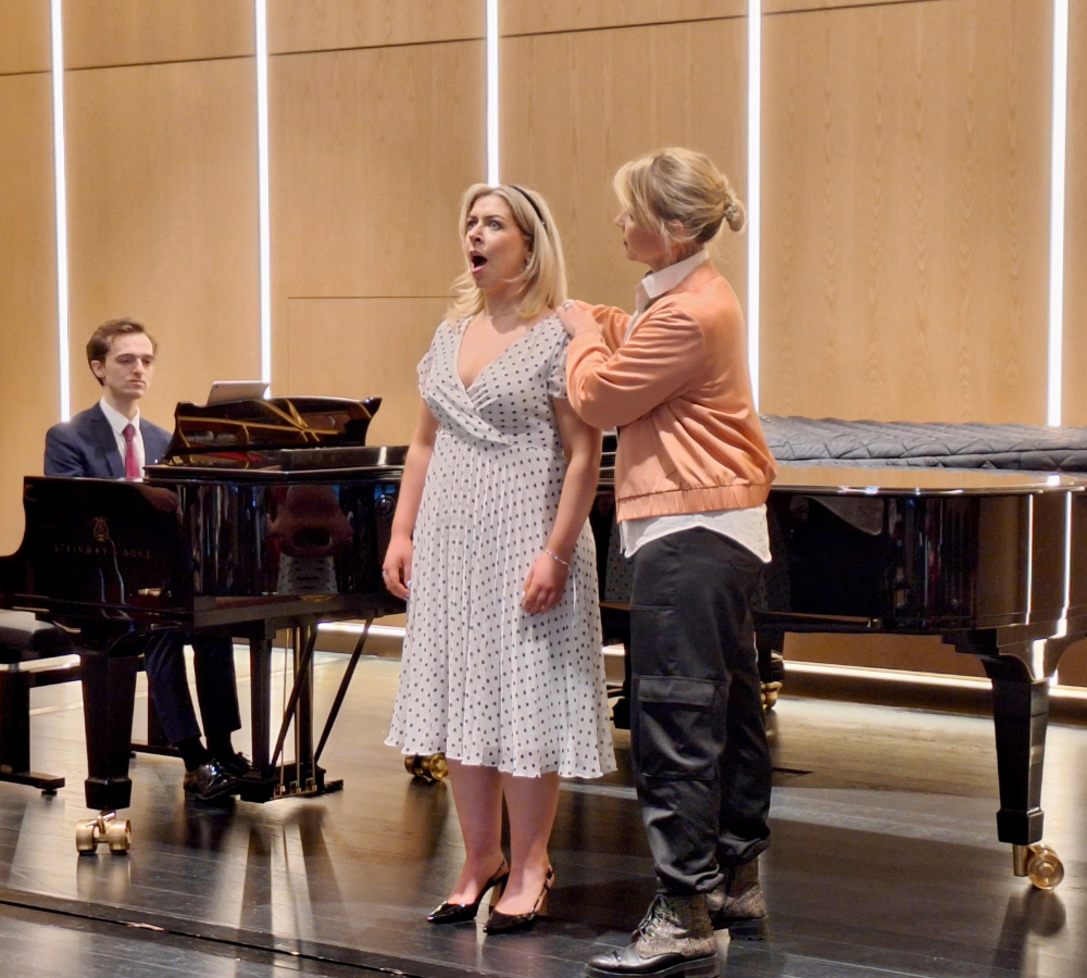 Elīna Garanča with Conservatoire Students - Deirdre Higgins & Adam McDonagh